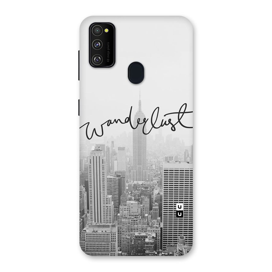 City Wanderlust Monochrome Back Case for Galaxy M30s