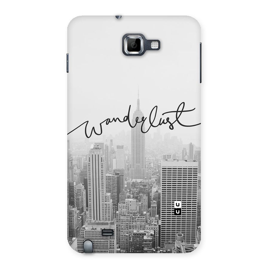 City Wanderlust Monochrome Back Case for Galaxy Note