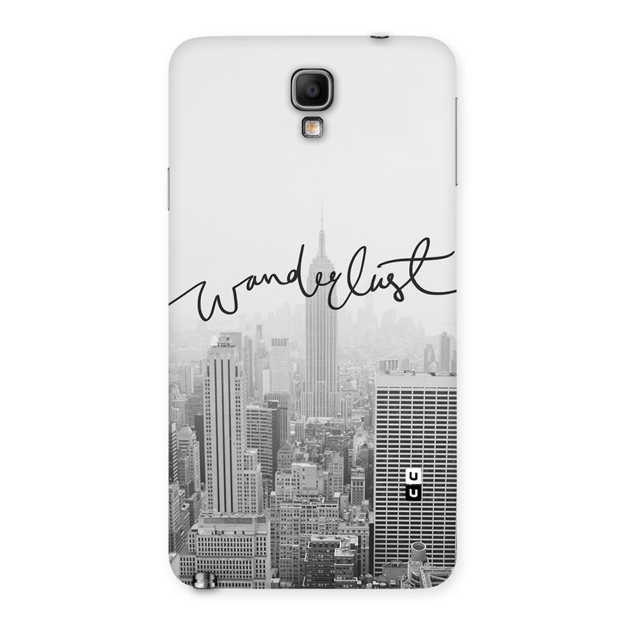 City Wanderlust Monochrome Back Case for Galaxy Note 3 Neo