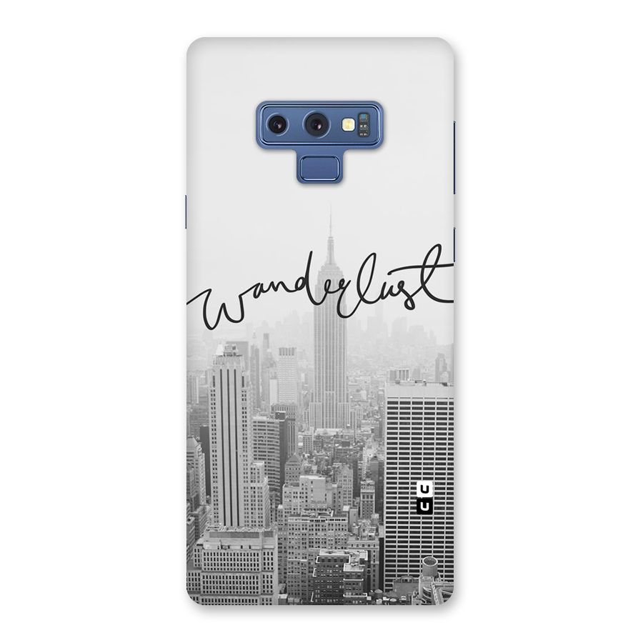 City Wanderlust Monochrome Back Case for Galaxy Note 9