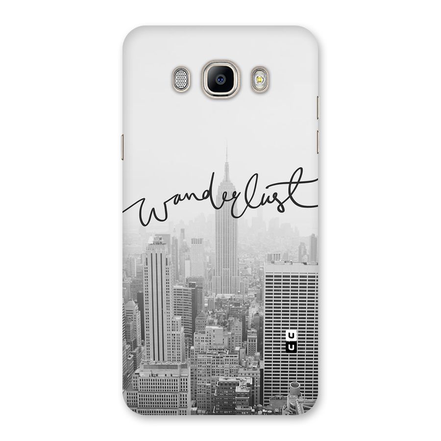 City Wanderlust Monochrome Back Case for Galaxy On8
