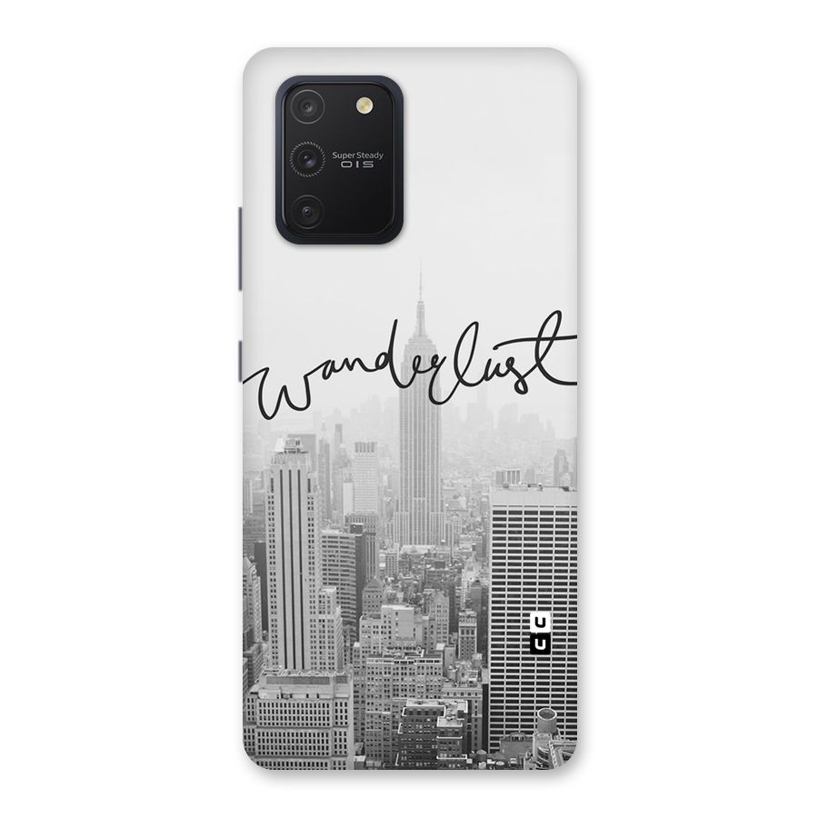 City Wanderlust Monochrome Back Case for Galaxy S10 Lite