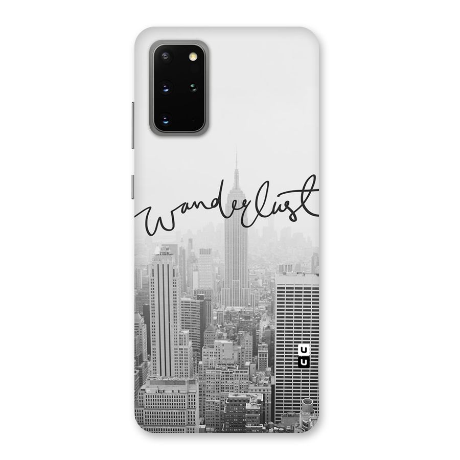 City Wanderlust Monochrome Back Case for Galaxy S20 Plus