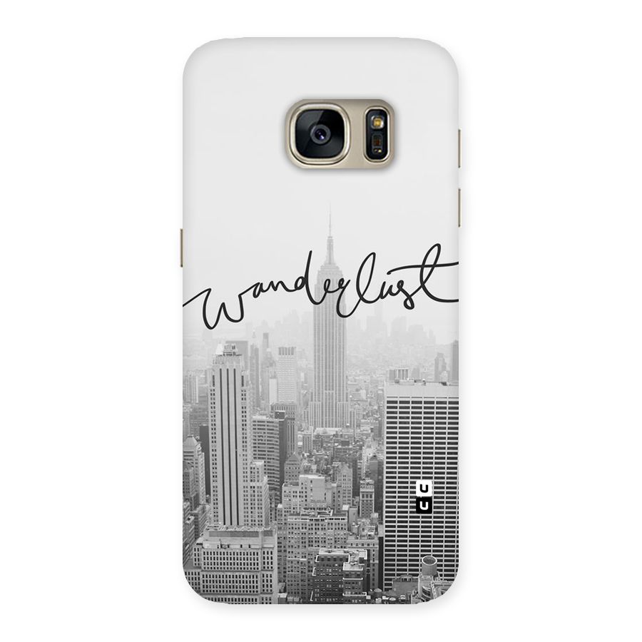 City Wanderlust Monochrome Back Case for Galaxy S7