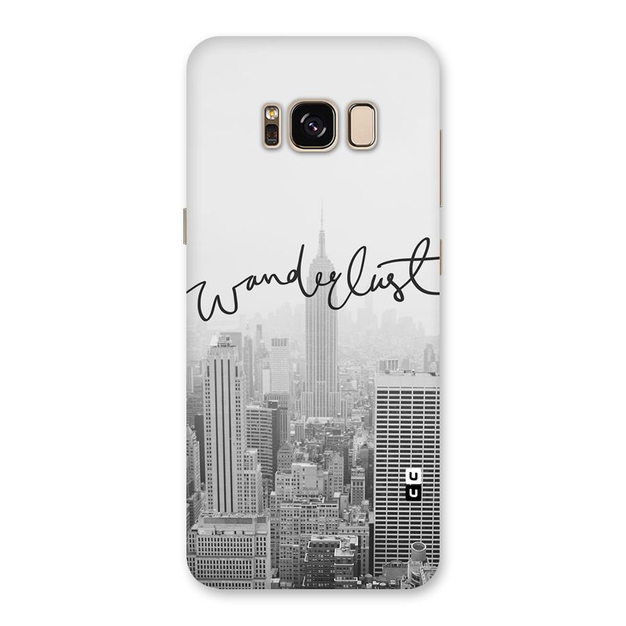 City Wanderlust Monochrome Back Case for Galaxy S8
