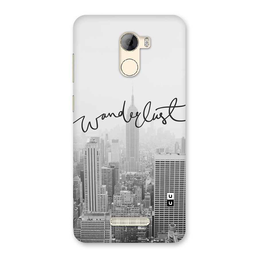City Wanderlust Monochrome Back Case for Gionee A1 LIte