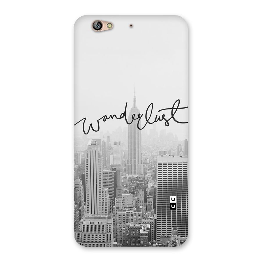 City Wanderlust Monochrome Back Case for Gionee S6
