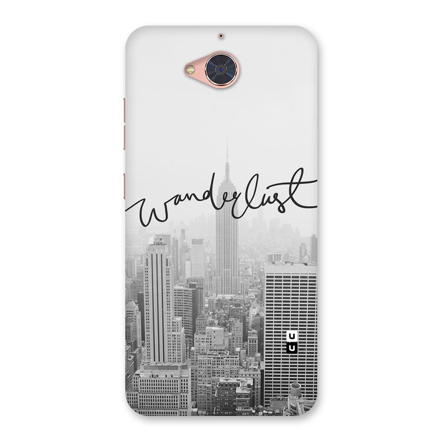 City Wanderlust Monochrome Back Case for Gionee S6 Pro