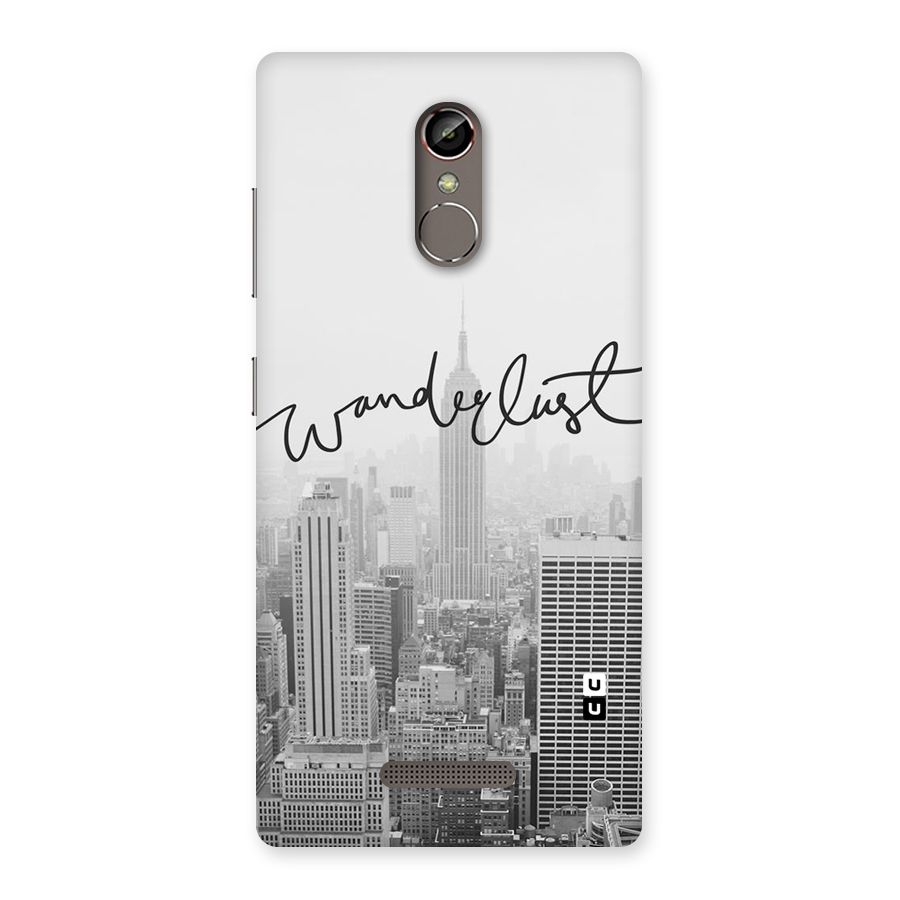 City Wanderlust Monochrome Back Case for Gionee S6s