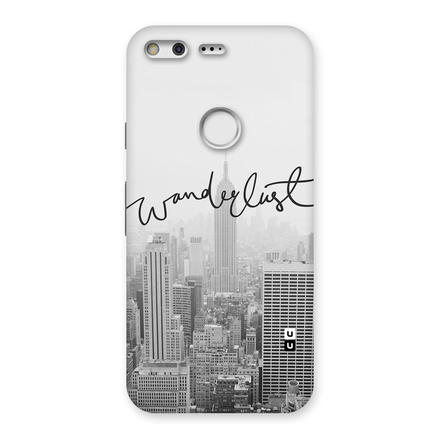 City Wanderlust Monochrome Back Case for Google Pixel