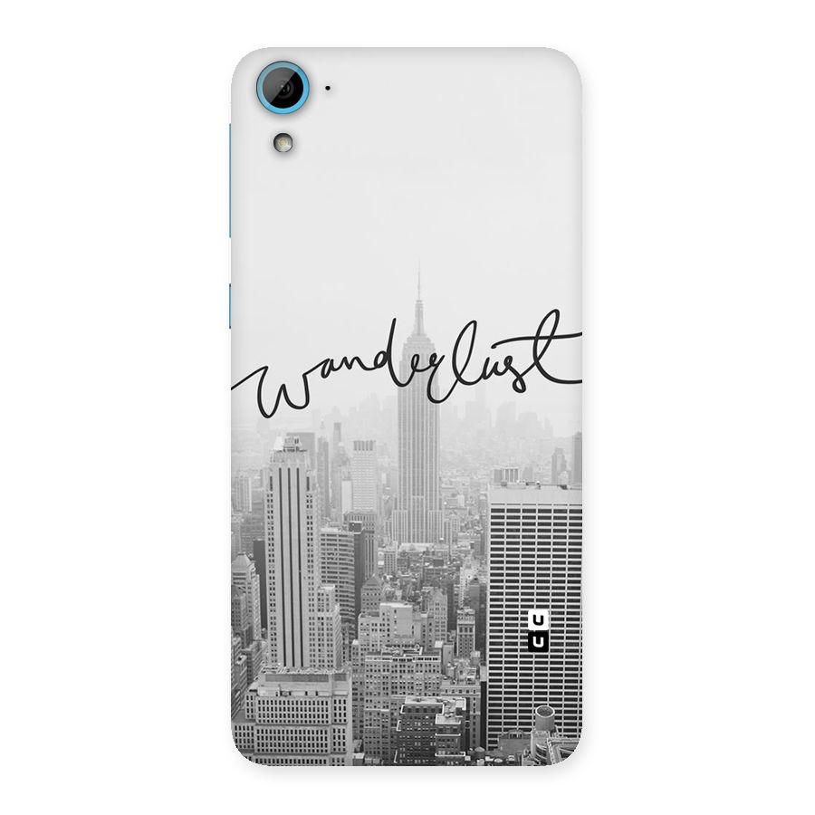 City Wanderlust Monochrome Back Case for HTC Desire 826