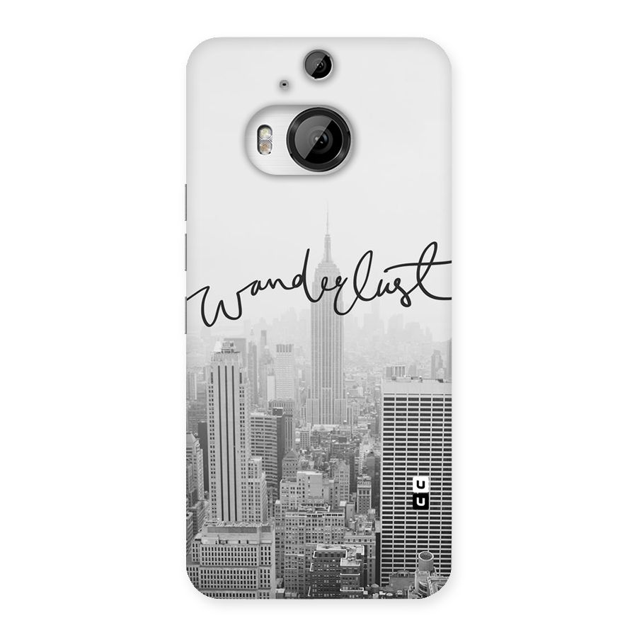 City Wanderlust Monochrome Back Case for HTC One M9 Plus