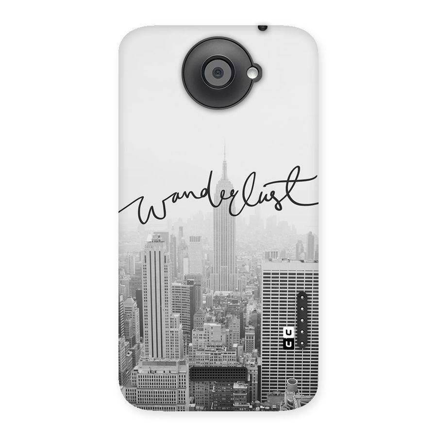 City Wanderlust Monochrome Back Case for HTC One X