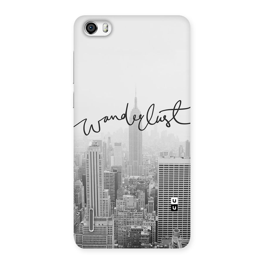City Wanderlust Monochrome Back Case for Honor 6