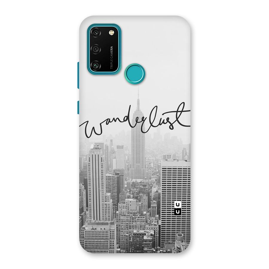 City Wanderlust Monochrome Back Case for Honor 9A