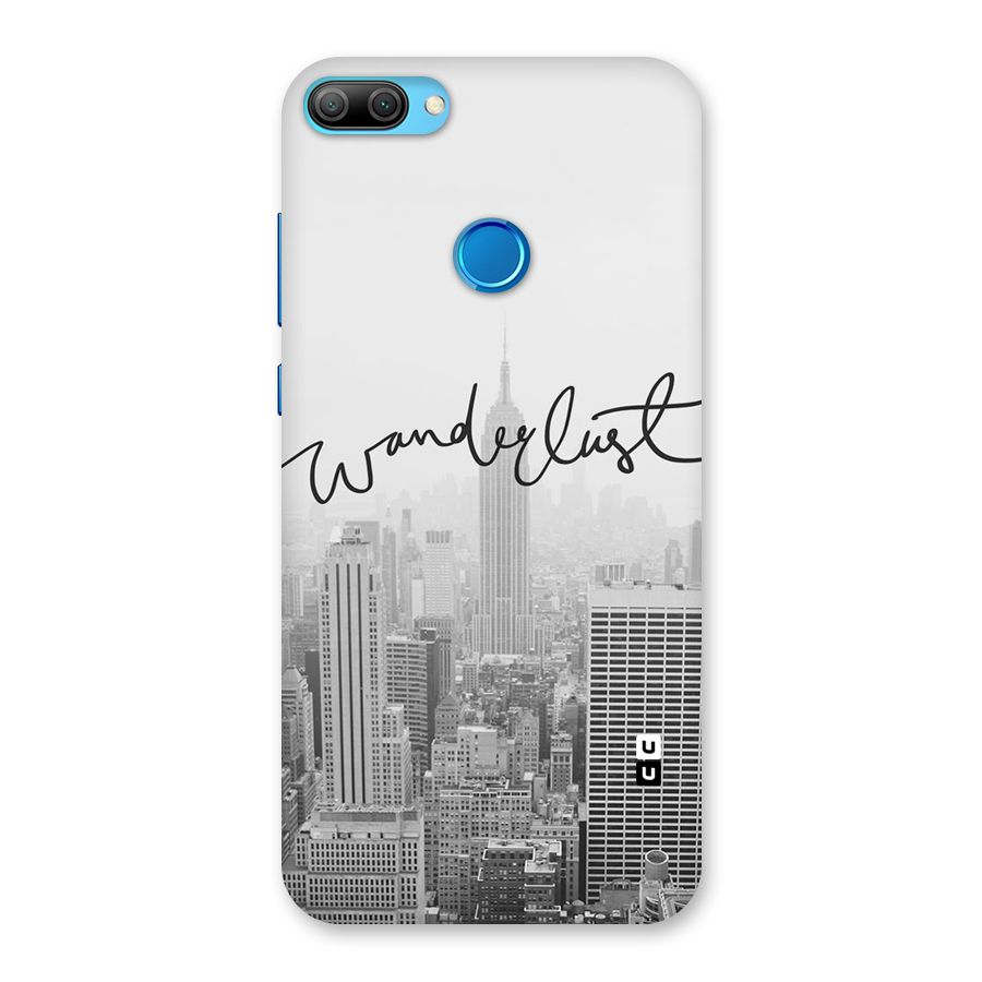 City Wanderlust Monochrome Back Case for Honor 9N