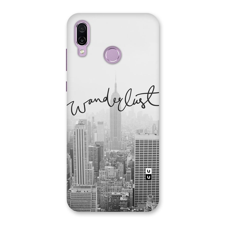 City Wanderlust Monochrome Back Case for Honor Play