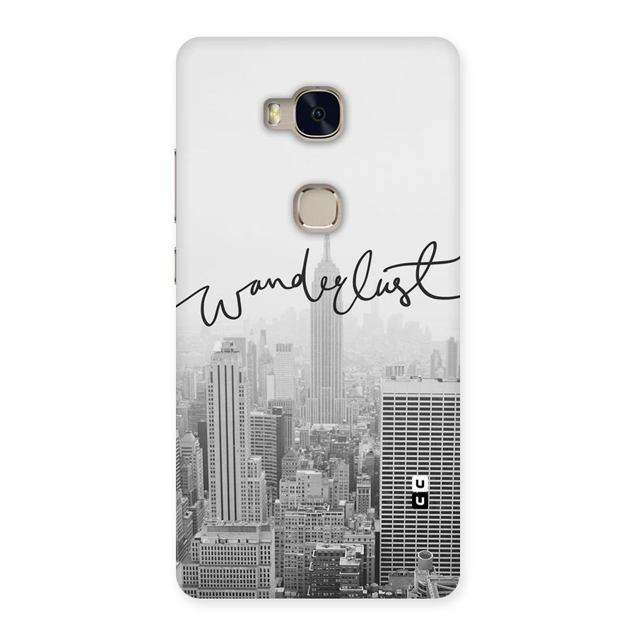 City Wanderlust Monochrome Back Case for Huawei Honor 5X
