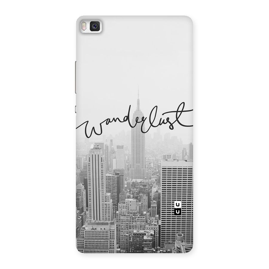 City Wanderlust Monochrome Back Case for Huawei P8