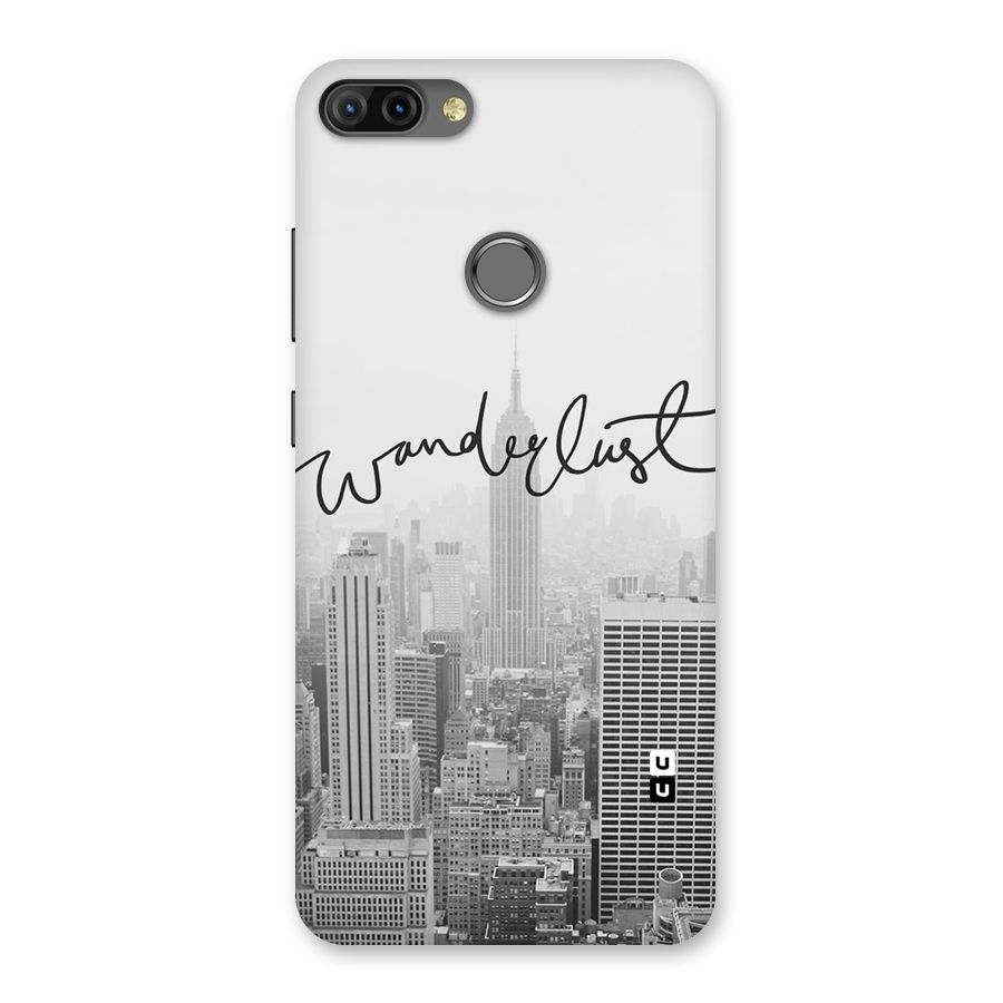 City Wanderlust Monochrome Back Case for Infinix Hot 6 Pro