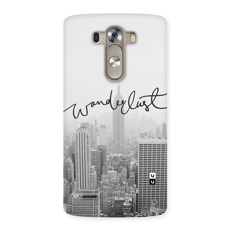 City Wanderlust Monochrome Back Case for LG G3