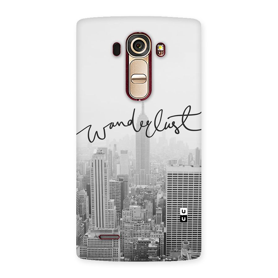 City Wanderlust Monochrome Back Case for LG G4