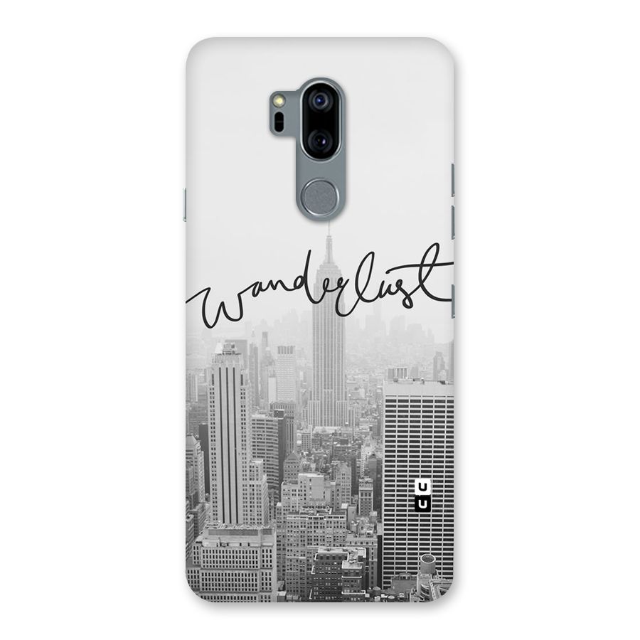 City Wanderlust Monochrome Back Case for LG G7