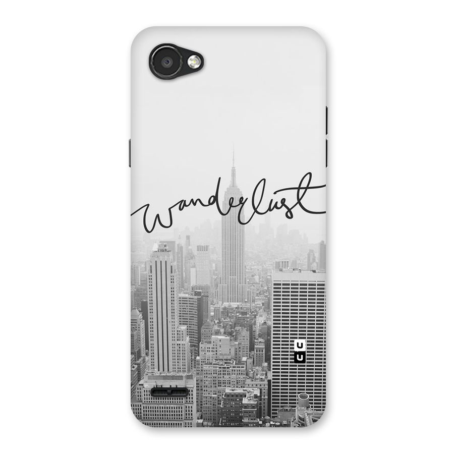 City Wanderlust Monochrome Back Case for LG Q6