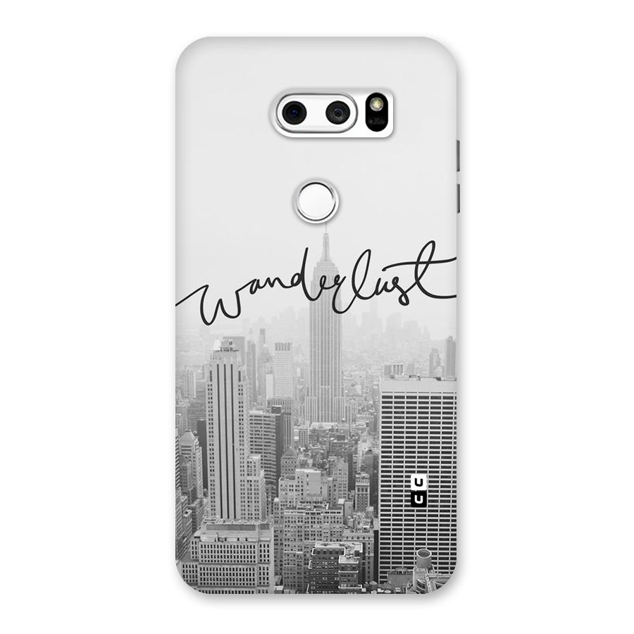 City Wanderlust Monochrome Back Case for LG V30