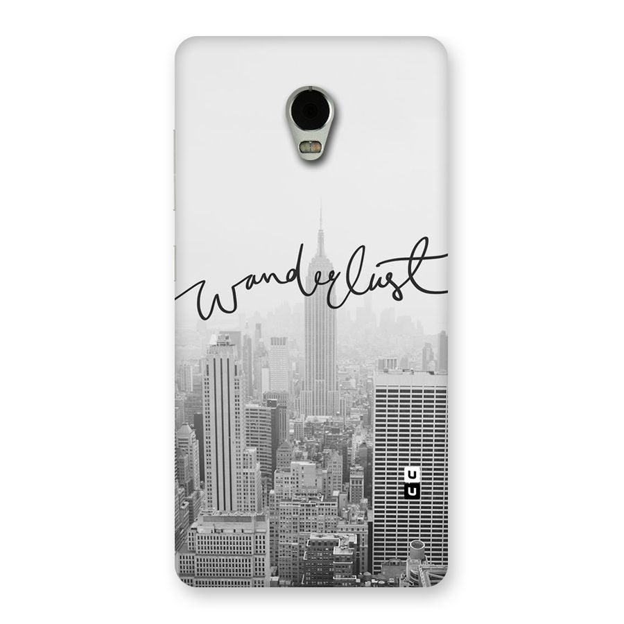 City Wanderlust Monochrome Back Case for Lenovo Vibe P1