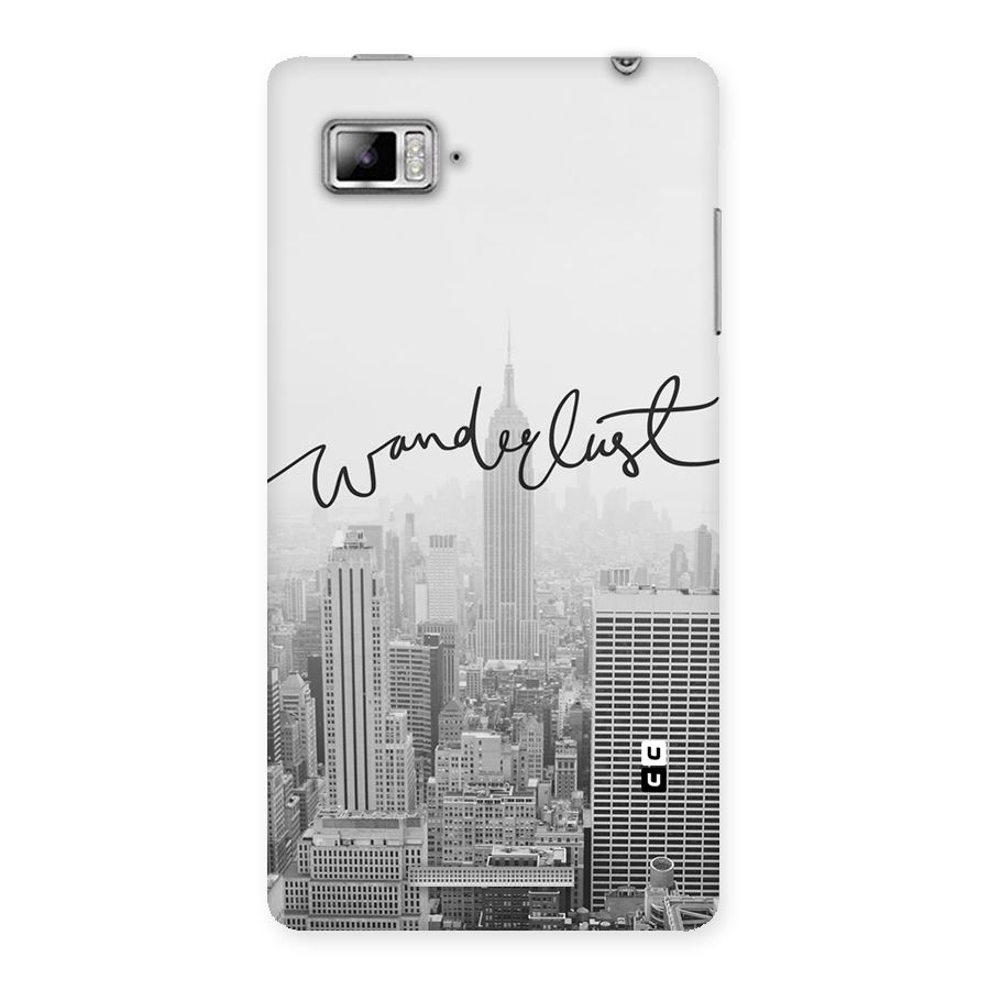 City Wanderlust Monochrome Back Case for Lenovo Vibe Z K910
