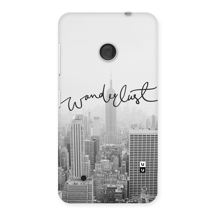 City Wanderlust Monochrome Back Case for Lumia 530