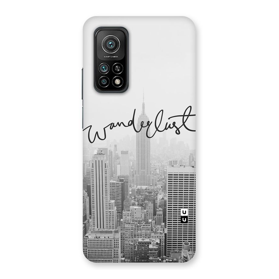 City Wanderlust Monochrome Back Case for Mi 10T Pro 5G