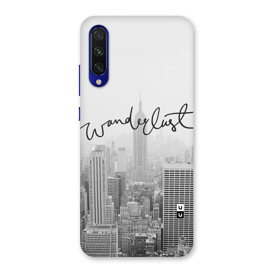 City Wanderlust Monochrome Back Case for Mi A3
