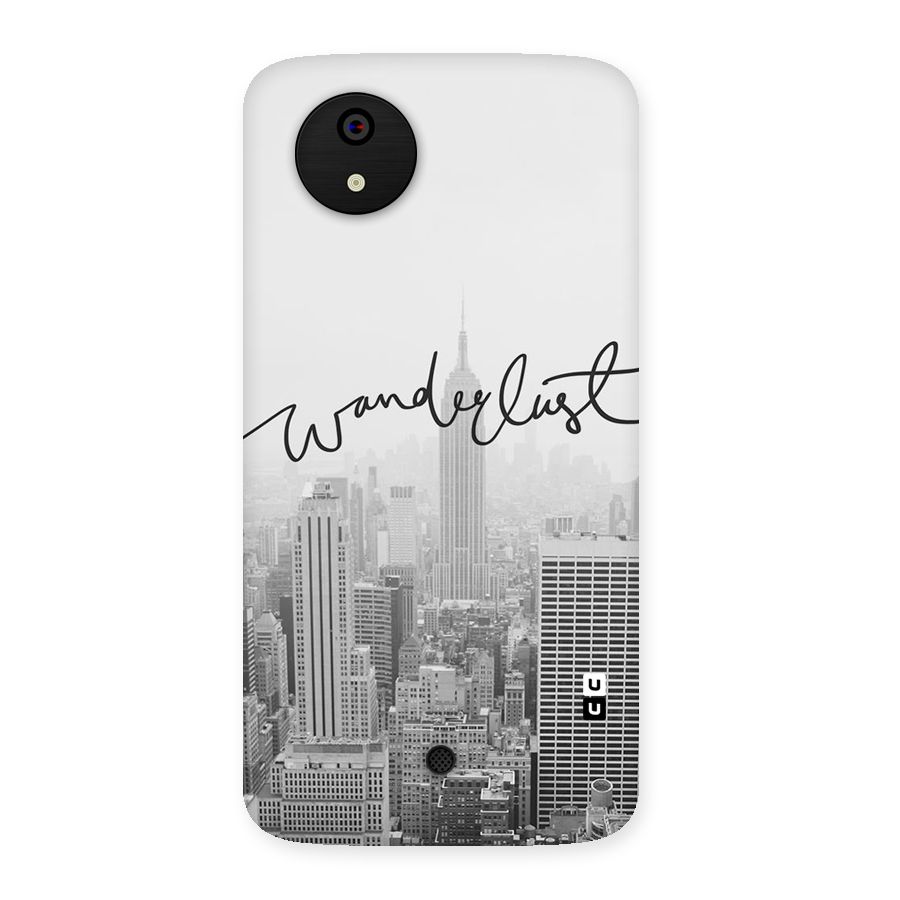 City Wanderlust Monochrome Back Case for Micromax Canvas A1