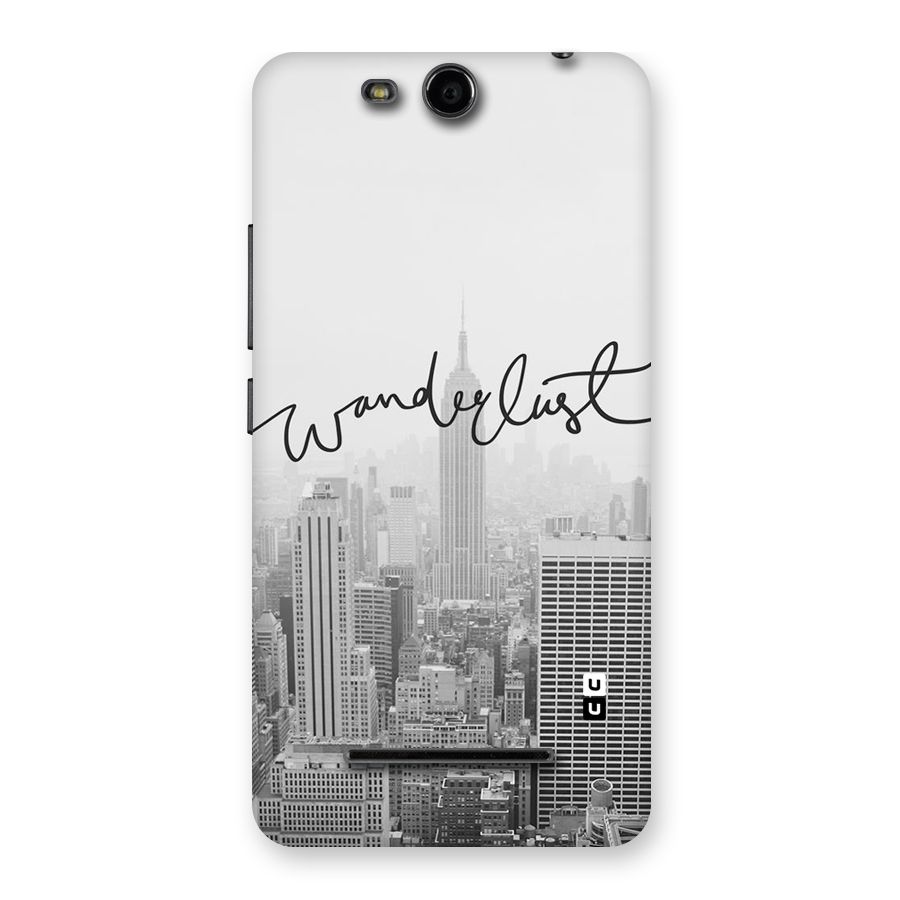 City Wanderlust Monochrome Back Case for Micromax Canvas Juice 3 Q392