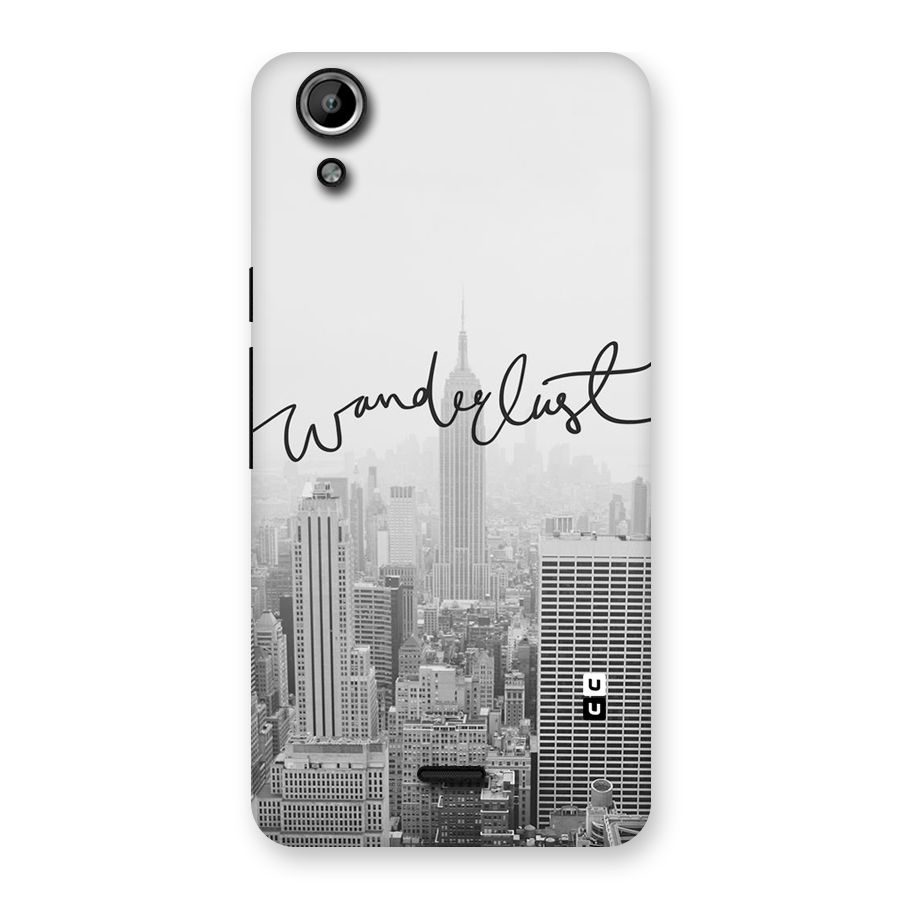 City Wanderlust Monochrome Back Case for Micromax Canvas Selfie Lens Q345