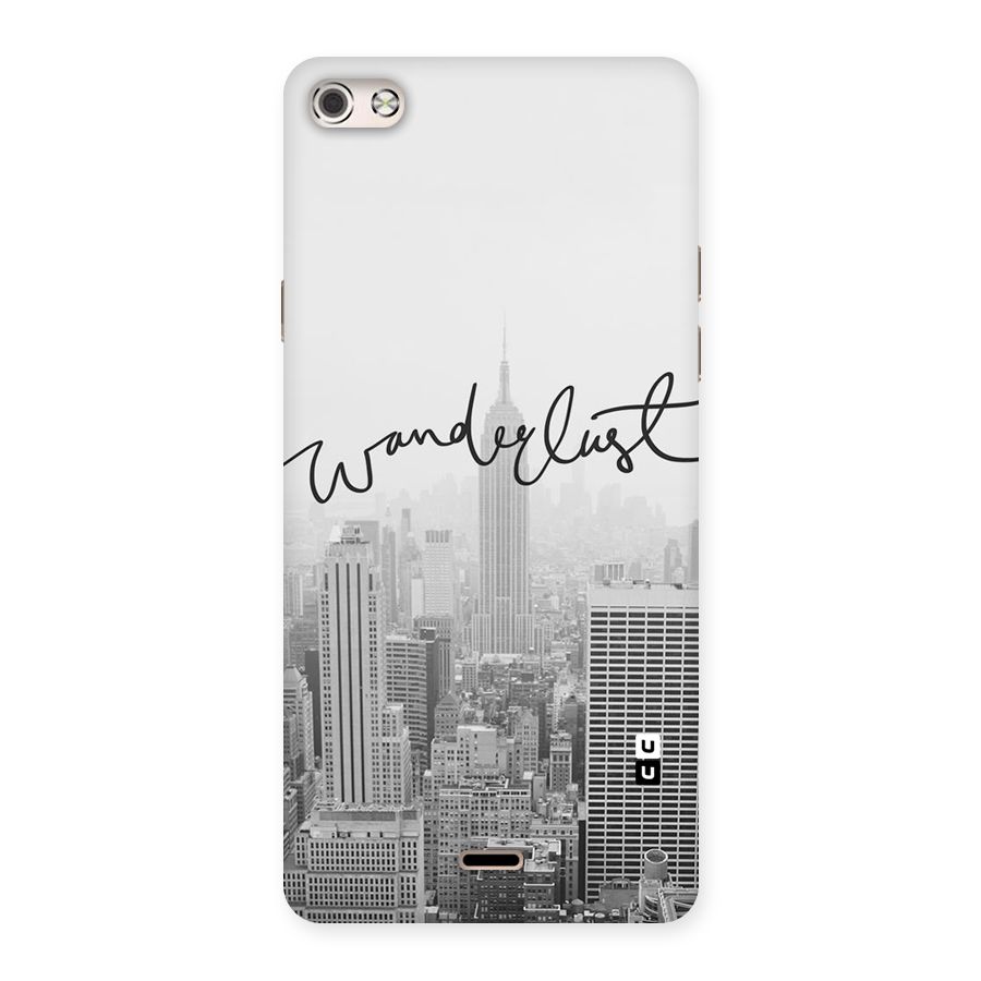 City Wanderlust Monochrome Back Case for Micromax Canvas Silver 5