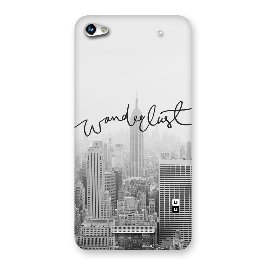 City Wanderlust Monochrome Back Case for Micromax Hue 2