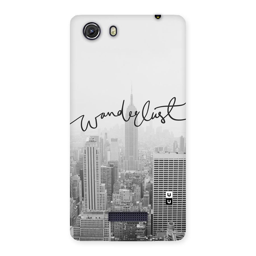 City Wanderlust Monochrome Back Case for Micromax Unite 3