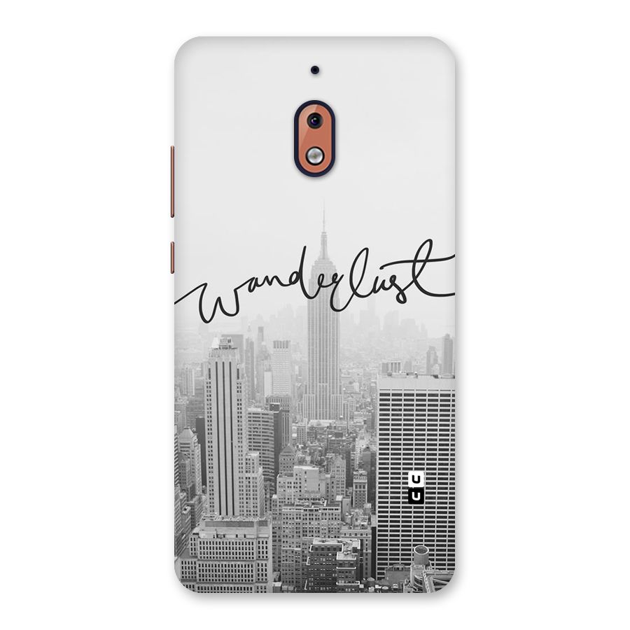 City Wanderlust Monochrome Back Case for Nokia 2.1