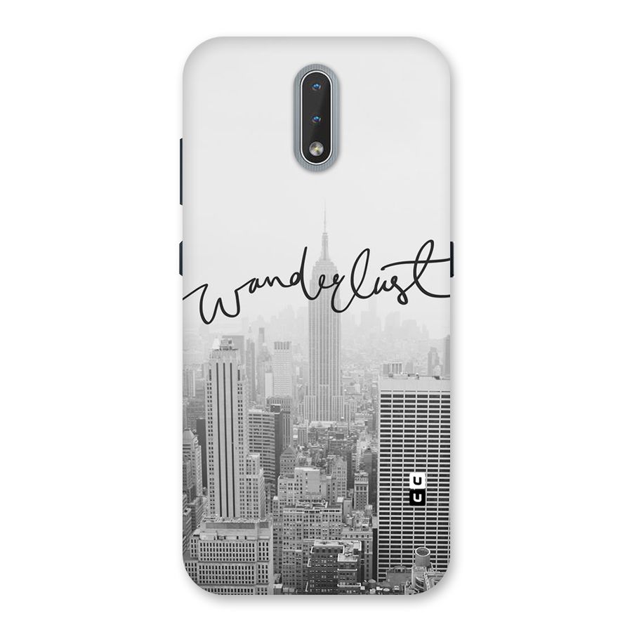 City Wanderlust Monochrome Back Case for Nokia 2.3