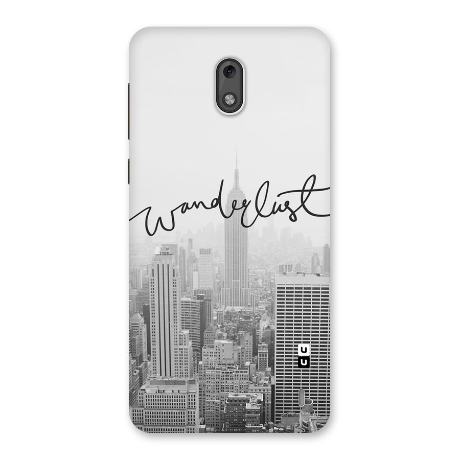City Wanderlust Monochrome Back Case for Nokia 2