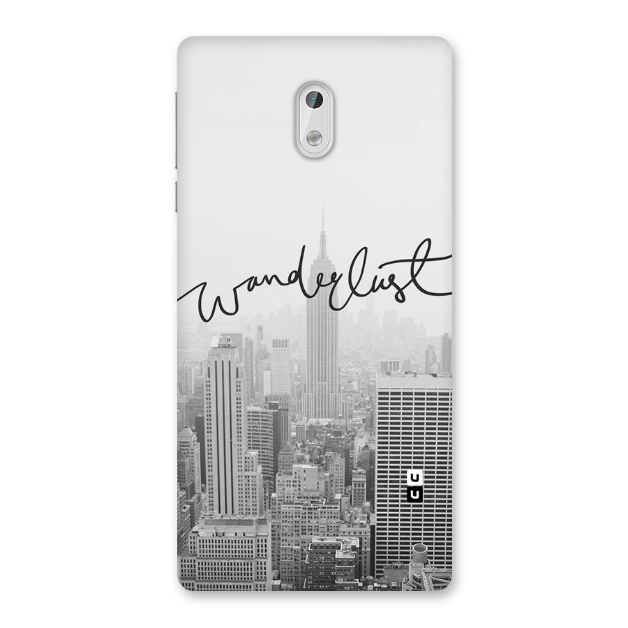 City Wanderlust Monochrome Back Case for Nokia 3