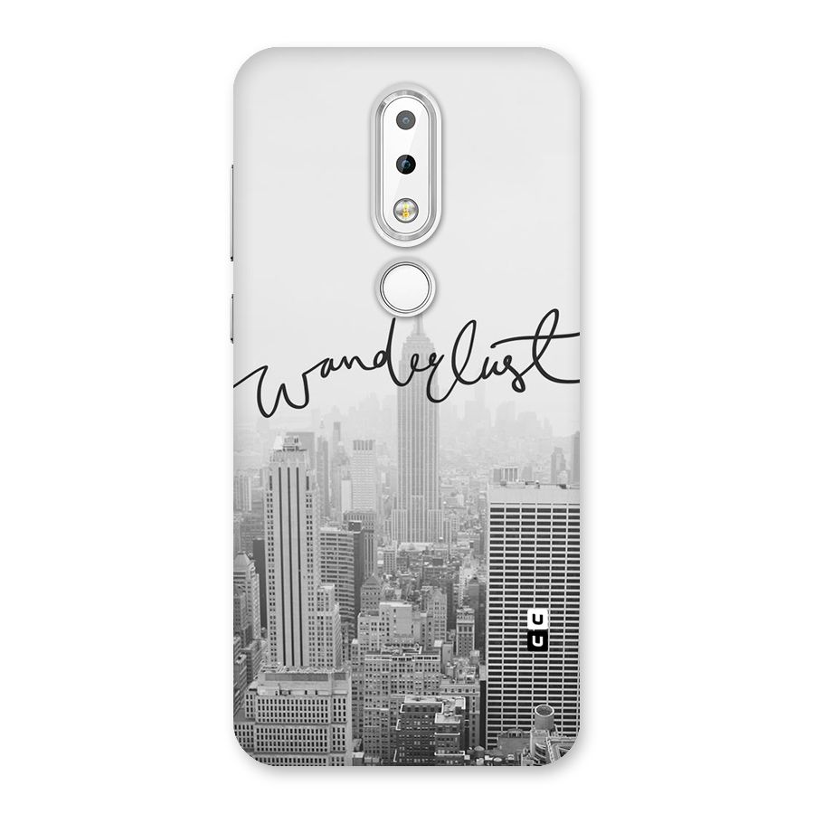 City Wanderlust Monochrome Back Case for Nokia 6.1 Plus