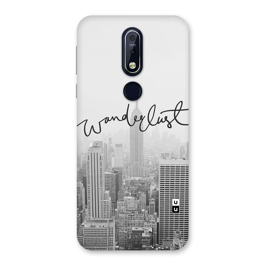 City Wanderlust Monochrome Back Case for Nokia 7.1