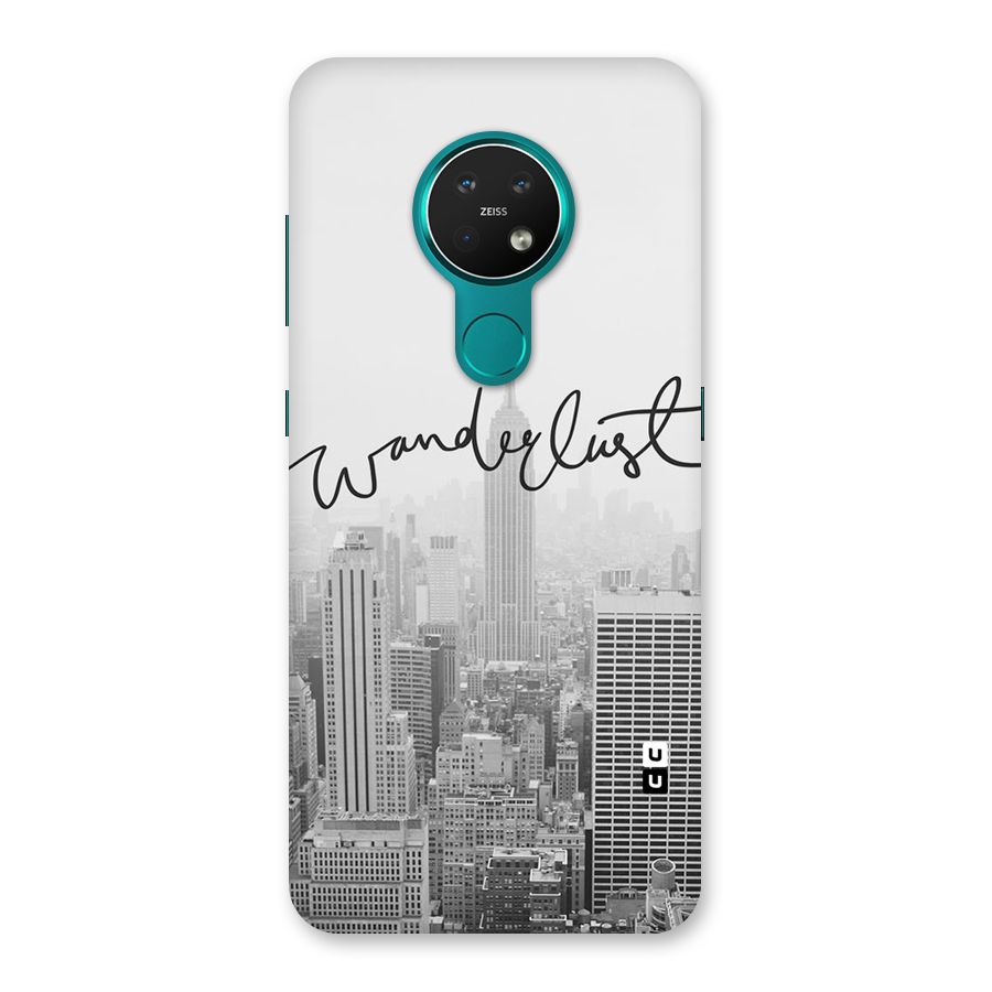 City Wanderlust Monochrome Back Case for Nokia 7.2