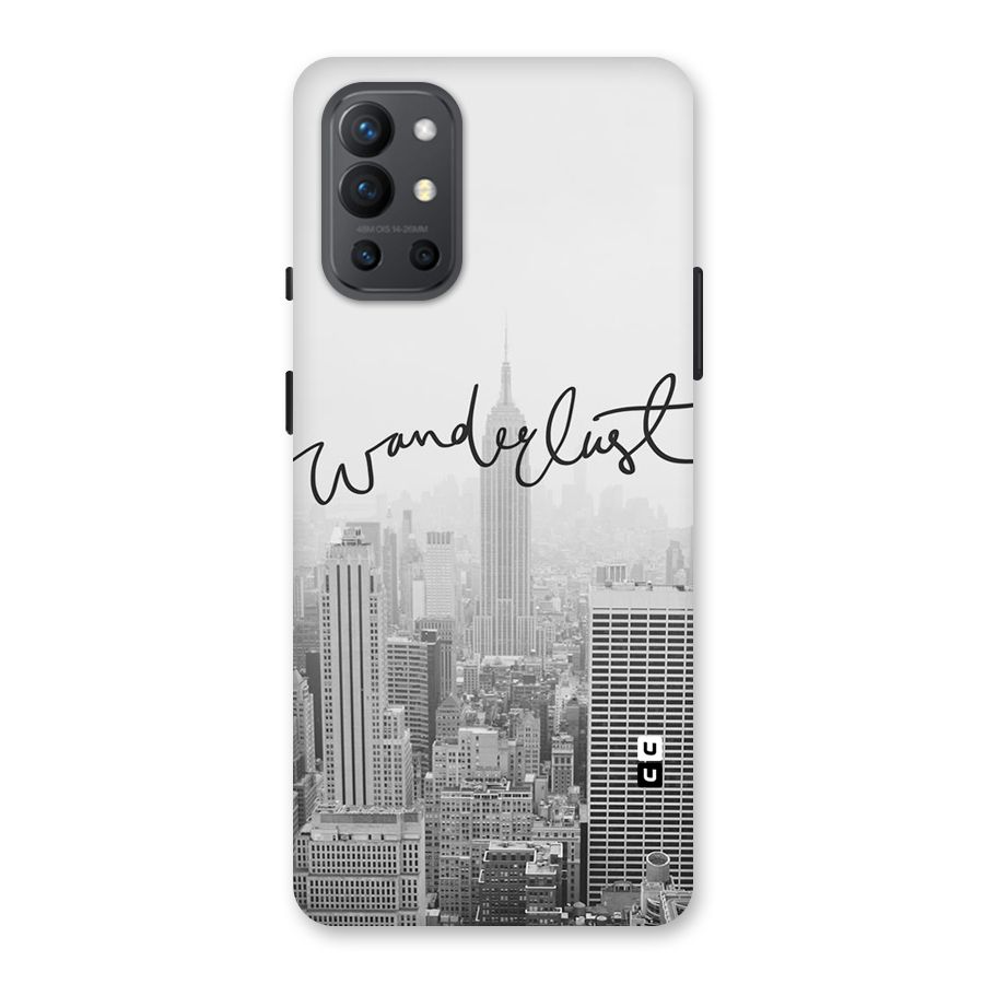 City Wanderlust Monochrome Back Case for OnePlus 9R