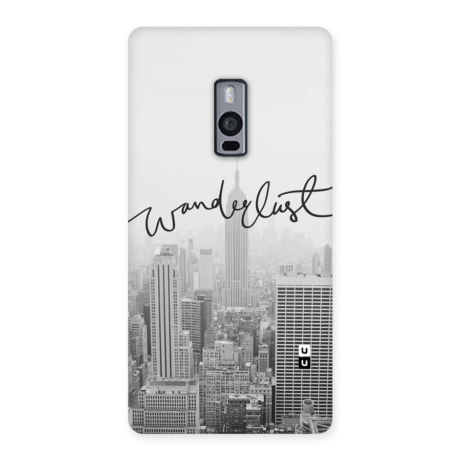 City Wanderlust Monochrome Back Case for OnePlus Two