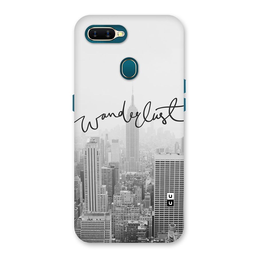 City Wanderlust Monochrome Back Case for Oppo A11k